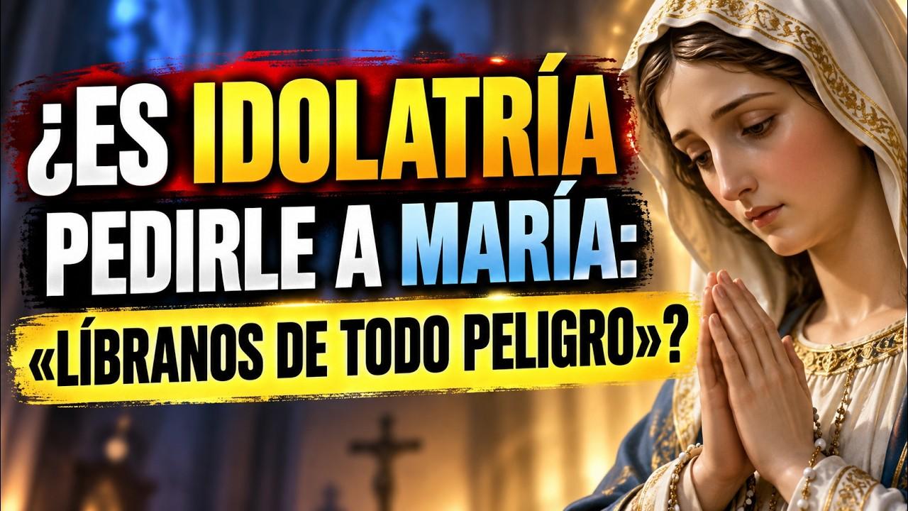 Miniatura del video: ¿ES IDOLATRÍA PEDIRLE A MARÍA «LÍBRANOS DE TODO PELIGRO»? | Debate Bíblico Católico
