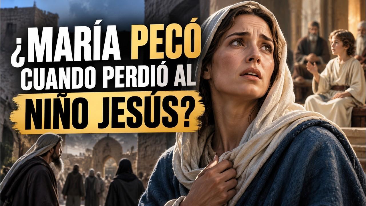 Miniatura del video: ¿MARÍA PECÓ CUANDO PERDIÓ AL NIÑO JESÚS? 😱 | Lucas 2:44 explicado