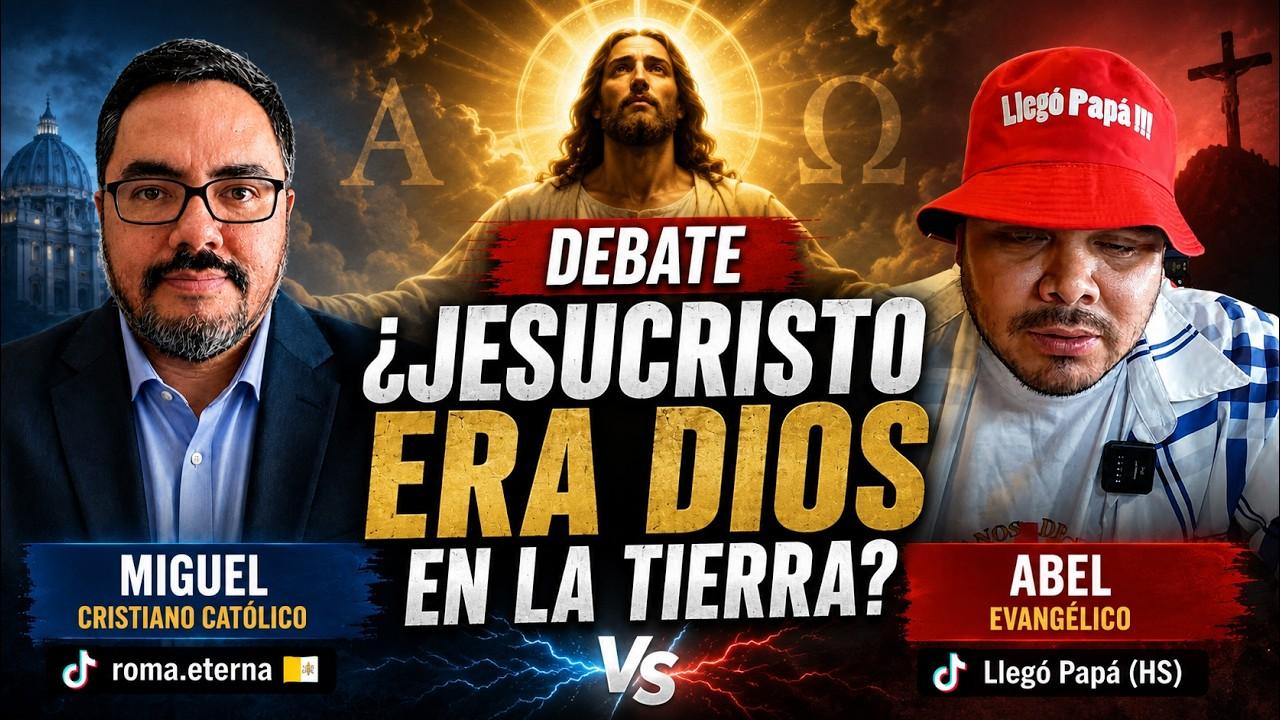 Miniatura del video: DEBATE: ¿Jesucristo era Dios en la Tierra? | Católico vs Evangélico