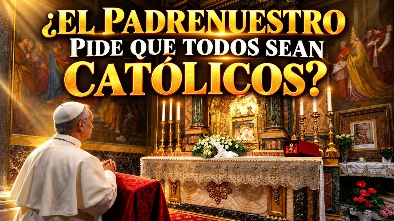 Miniatura del video: ¿EL PADRENUESTRO PIDE QUE TODOS SEAN CATÓLICOS? | “Santificado sea tu nombre”