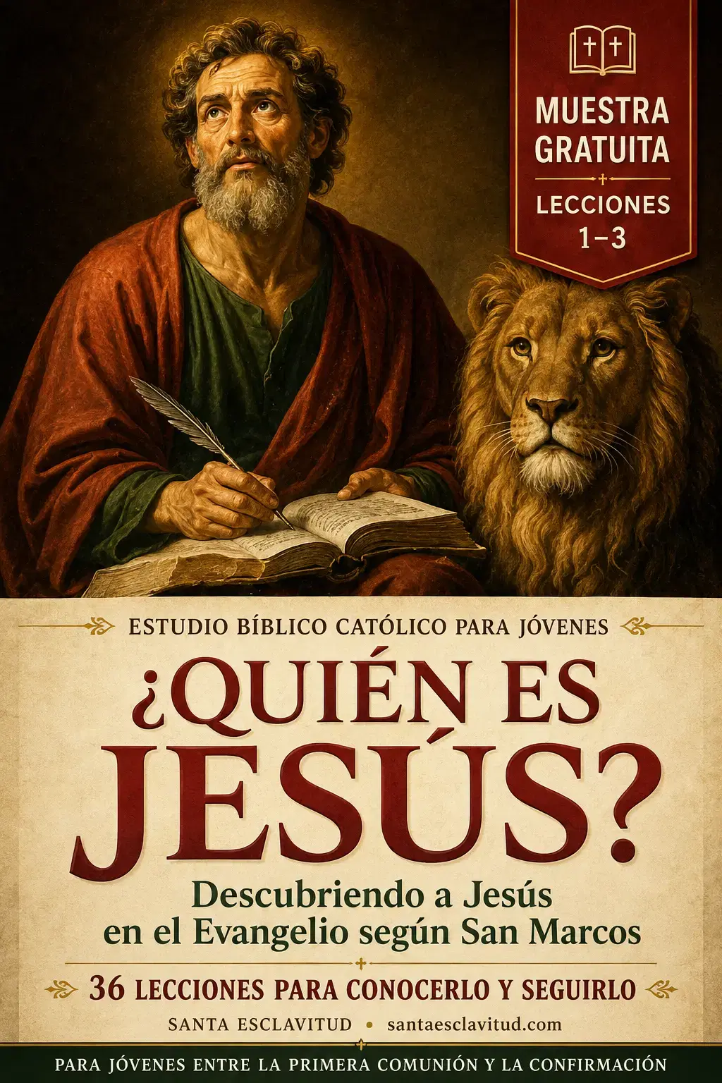 Portada de ¿Quién es Jesús? Descubriendo a Jesús en el Evangelio según San Marcos